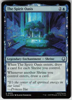 MTG The Spirit Oasis Foil NM Avatar: The Last Airbender Magic 72 - Image 1
