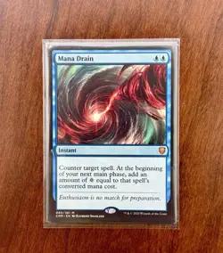 MtG Magic the Gathering - Mana Drain - CMR - Near Mint - Image 1
