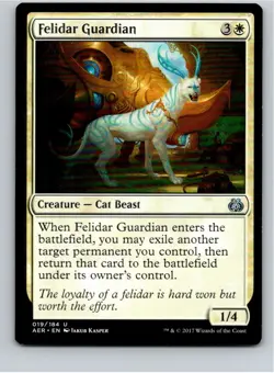 Magic the Gathering Felidar Guardian Aether Revolt MTG Free Shipping! - Image 1