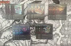 Mtg Ikorialair Of Behemoths Showcase Triome Set Foil Japan Edition 20 Sheets - Image 1