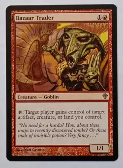 MTG - Bazaar Trader - Worldwake 72/145 - Regular Rare - Donate Typal - Image 1