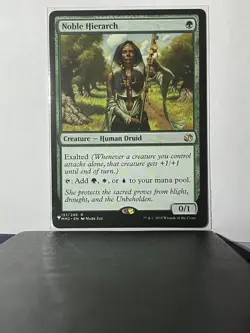 Noble Hierarch #151/249 Rare Human Druid Creature The List Reprints LIST MM2 - Image 1
