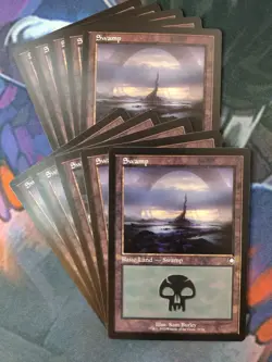 Swamp Set of 10 | RETRO | 7% Off 2+ | Brother's War | NM | MTG - Image 1