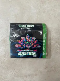 Commander Masters Collector Booster Box MTG English NEW Factory Sealed Magic CMM - Image 1