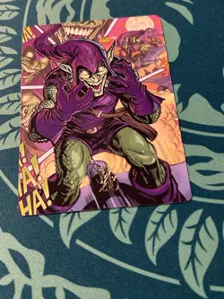 Green Goblin Art Series Gold Stamped Signature Marvel’s Spider Man ASSPM MTG - Image 3