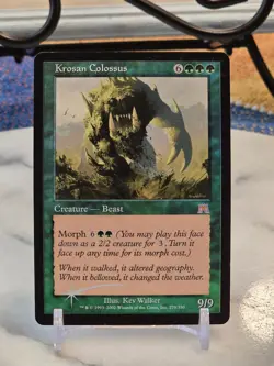 MTG Krosan Colossus Onslaught Foil MP - Image 1