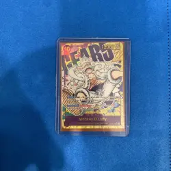 One Piece TCG English OP05-119 Monkey D. Luffy Gear 5 Parallel SEC (Alt Art) NM - Image 1