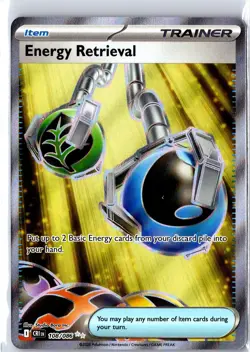 Energy Retrieval 108/086 Ultra Rare Chaos Rising Pokemon Holo Near Mint - Image 1
