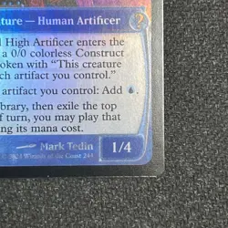 Mtg Mb2 Urza, Lord High Artist Future Sight English Version Foil - Image 5