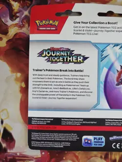 Pokemon Scarlet & Violet Journey Together 3 Pack Blister New Factory Sealed - Image 5