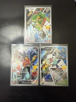 Pokemon TCG Series 2 First Partner Illustration Collection Gen 5 Unova FULL SET - Image 1