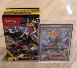 🔥PRE-RELEASE Pitch Black SIR Gladions Final Battle English Pokemon 118/084 MINT - Image 1