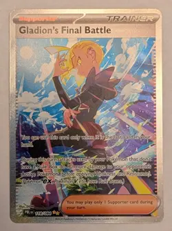 🔥PRE-RELEASE Pitch Black SIR Gladions Final Battle English Pokemon 118/084 MINT - Image 3