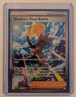 🔥PRE-RELEASE Pitch Black SIR Gladions Final Battle English Pokemon 118/084 MINT - Image 4