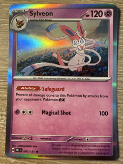 SYLVEON - Pokemon Prizmatic Evolutions - Holo 040/131 Rare - BOGO HALF OFF - Image 1