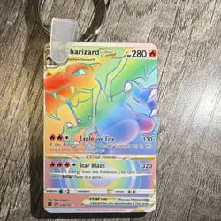The Pokemon Company Charizard 174/172 Brilliant Star Secret Rare Holo (Keychain) - Image 1