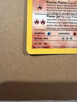 Pokemon TCG Blaine's Charizard 2/132 Gym Challenge Holo Rare - Unlimited ENG - Image 4