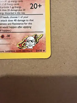 Pokemon TCG Blaine's Charizard 2/132 Gym Challenge Holo Rare - Unlimited ENG - Image 5