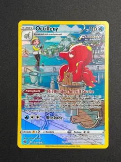 Octillery TG03/TG30 Strahlende Sterne Trainer Gallery Full Art Rare Pokemon NM - Image 1