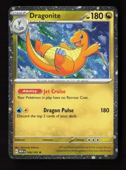 Dragonite (Cosmos Holo) 149/165 Rare Miscellaneous Cards & Products Pokemon NM - Image 1