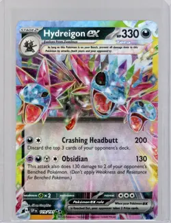 Pokemon Hydreigon ex Double Rare SV08: Surging Sparks 119/191 NM - Image 1