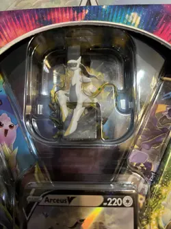 Pokemon TCG Arceus V Figure Collection Box 4 Packs 1 Sun And Moon Cosmic Eclipse - Image 4