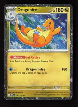 Dragonite (Cosmos Holo) 149/165 Rare Miscellaneous Cards & Products Pokemon NM - Image 1