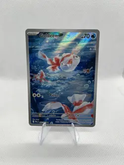 Pokemon TCG Goldeen Illustration Rare 087/084 Pitch Black IR Near Mint - Image 1
