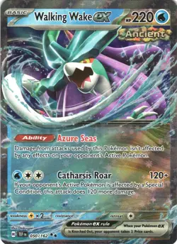 WALKING WAKE EX 050/162 DOUBLE RARE TEMPORAL FORCES POKEMON NEAR MINT - Image 2