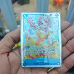 One Piece Card Game Adventure on KAMI's Island REBECCA SR OP15-053 English CCG - Image 1