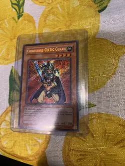 Yu-Gi-Oh! TCG Obnoxious Celtic Guard CT1-EN006 Secret Rare Holo Limited EN - Image 1
