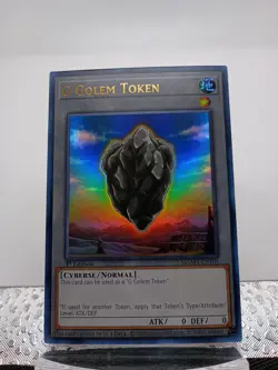 3x Yu-Gi-Oh! G Golem Token MAMA-EN103 1st Edition Ultra Rare NM 3x - Image 1