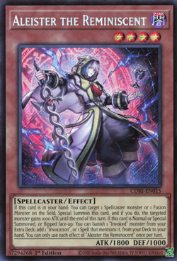 Yu-Gi-Oh! Chaos Origins - Secret Rare Aleister the Reminiscent CORI-EN015 [NM] - Image 1