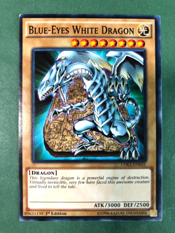 YU-GI-OH! Blue Eyes White Dragon - LDK2-ENK01 - 1st Edition - Common - LP EX - Image 1