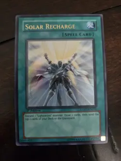 1x Yu-Gi-Oh! Solar Recharge - LODT-EN052 - Ultra Rare - 1st Edition - LP - Image 1