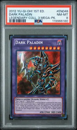 Yu-Gi-Oh! Dark Paladin LCYW-EN048 1st Edition Legendary Collection 3 PSA - Image 2