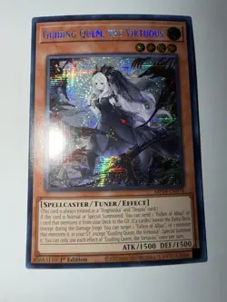 Yu-Gi-Oh! Guiding Quem, the Virtuous MP24-EN078 Prismatic Secret Rare - Image 1