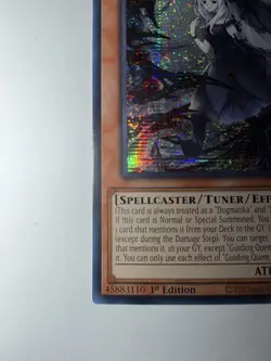 Yu-Gi-Oh! Guiding Quem, the Virtuous MP24-EN078 Prismatic Secret Rare - Image 2