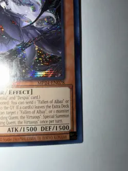 Yu-Gi-Oh! Guiding Quem, the Virtuous MP24-EN078 Prismatic Secret Rare - Image 3