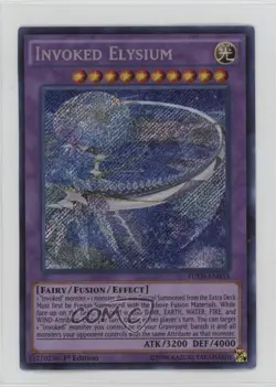 Invoked Elysium SE 1st Ed. YuGiOh Fusion Enforcers #FUEN-EN033 - Image 1