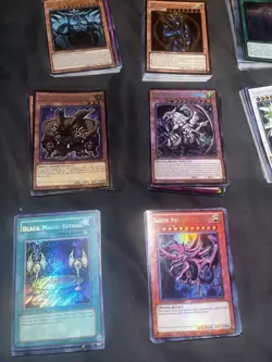 Massive YuGiOh Card Lot 3725 Cards 400 Holos Error Cards 1st Edition God Cards - Image 1