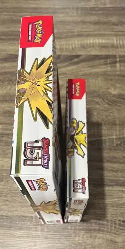 Pokemon Scarlet & Violet 151 Zapdos Ex & Alakazam Ex Collection Box bundle - Image 2