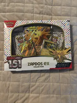 🔥Pokemon TCG Scarlet and Violet 151 Zapdos EX Collection Box🔥Factory Sealed. - Image 1