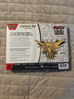 🔥Pokemon TCG Scarlet and Violet 151 Zapdos EX Collection Box🔥Factory Sealed. - Image 2