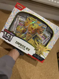 Pokemon: Scarlet & Violet 151 Zapdos EX Collection Box New & Sealed ! - Image 1