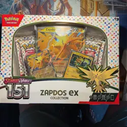Pokemon: Scarlet & Violet 151 Zapdos EX Collection Box New & Sealed - Image 1
