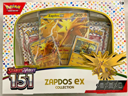Pokemon: Scarlet & Violet 151 Zapdos EX Collection Box New & Sealed 🔥💕✨ - Image 1