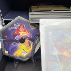 Disney Lorcana Whispers In The Well Trove New/unused Contents W/Foil bulk - Image 2