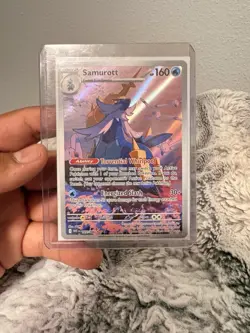 Pokemon TCG Samurott 107/086 SV: White Flare Illustration Rare Holo Stage 2 EN - Image 1