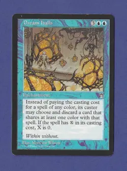 1998 Magic the Gathering - Dream Halls - Stronghold MTG - Image 1